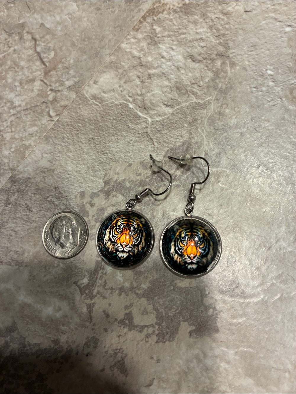 Tiger Earring